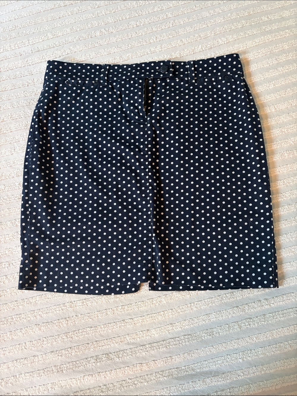 Jones New York Sport Polka Dot Skirt 8 P